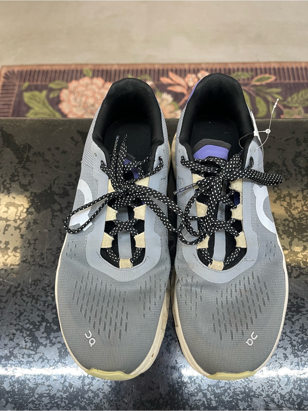 On Running Women Gray And Purple Cloudsurfer Sneakers — image 5 of 8